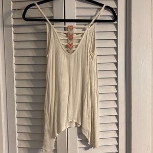 Mossimo tank top with open back detail